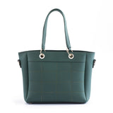 Ladies Lather Handbag Green