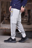 Trousers With An Elastic Waistband And Adjustable Drawstrings Tex-Grey