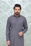 Men Premium Fabric Kameez Shalwar Charcoal