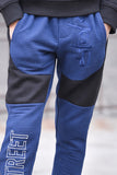 Kids Trousers With An Elastic Waistband Navy