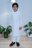 Boys Wash n Wear Kameez Shalwar Off White