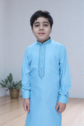 Boys Wash n Wear Kameez Shalwar Turquish
