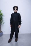 Boys Wash n Wear Kameez Shalwar Black
