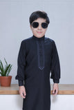 Boys Wash n Wear Kameez Shalwar Black