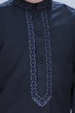 Boys Wash n Wear Kameez Shalwar Black