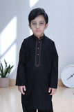Boys Wash n Wear Kameez Shalwar Black