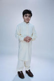 Boys Wash n Wear Kameez Shalwar Cream