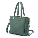 Ladies Lather Handbag Green