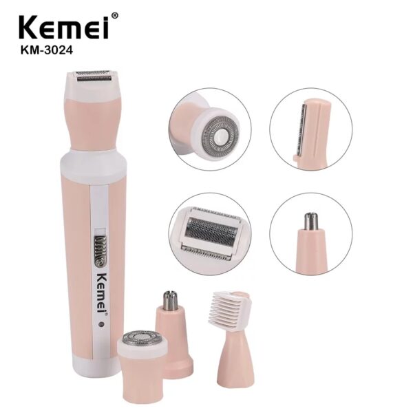 4 in 1 Rechargeable Hair Trimmer for Women