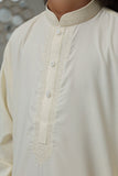 Boy Wash n Wear Kameez Shalwar Cream