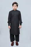 Boys Wash n Wear Kameez Shalwar Black