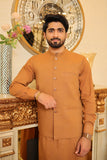 Men Premium Khaddar Waistcoat Mustard