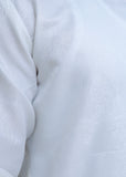 Men Self Design Kurta White