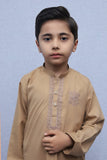 Boys Wash n Wear Kameez Shalwar Brown