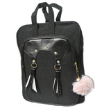 Ladies Backpack Black Bag
