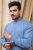 Men Premium Kameez Shalwar Blue