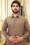 Men Premium Kameez Shalwar Brown