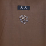 Men Premium Unstitch Suit Brown