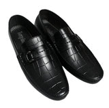 Men Premium Quality Faux Leather Shoe Black