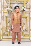 Premium fabric (SELF-DESIGN JAMAWAR ) waistcoat CHEEKU JMW