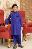 Boys Kameez Shalwar Premium Blended Fabric Blue