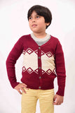 Kid knitted Jersey Red