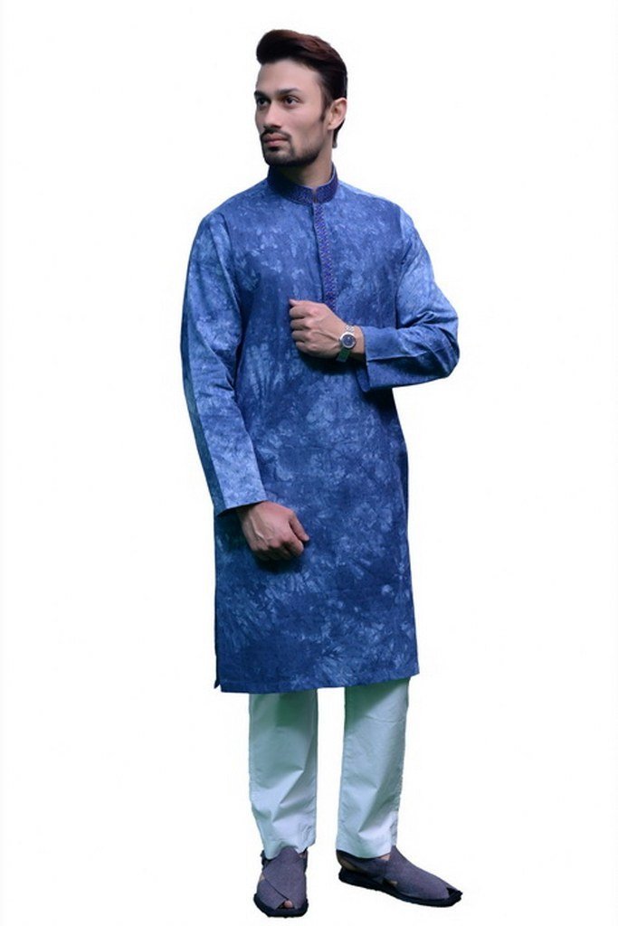 Blue kurta designs for mens