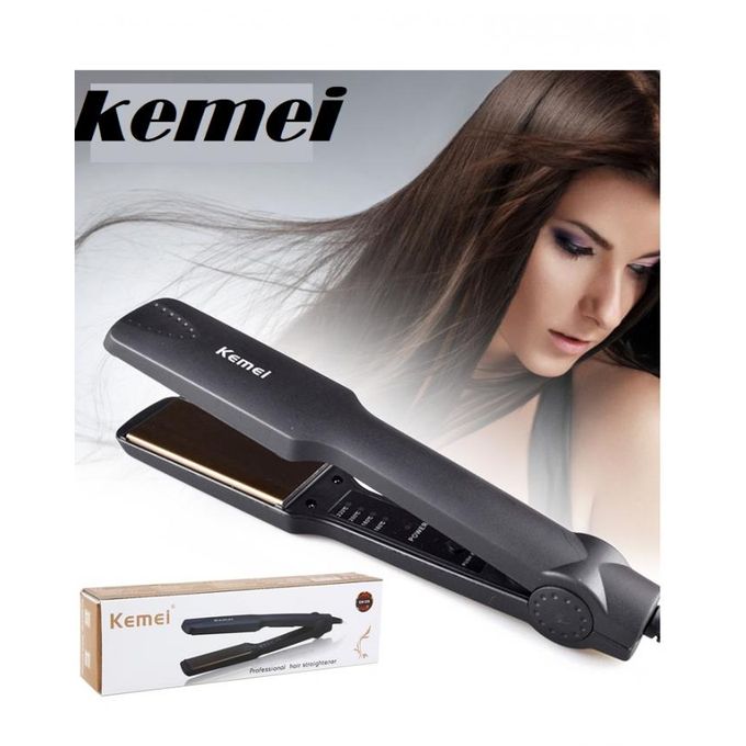 Professional Hair Straightener with Digital Temperature Control