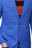 Blue casual coat for men in Pakistan