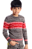 Kid's Heavy Knit Jersey Grey