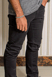 Men Denim Jeans Black