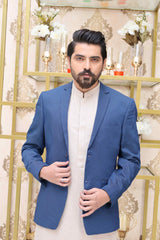 Light blue coat for men sale
