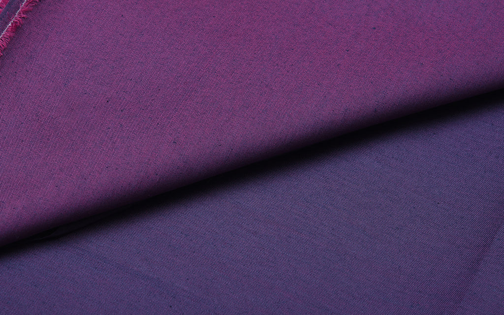 Men Summer Textured Fabric Unstitch Kurta Purple