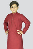 Boy Premium Blended Kameez Shalwar Maroon