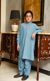 Boys Premium Wash n Wear Kameez Shalwar Blue