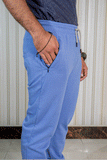 Men Knit Trouser Sky