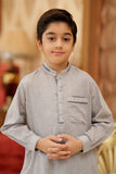 Boy Premium Kameez shalwar Silver GREY
