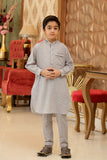Boy Premium Kameez shalwar Silver GREY